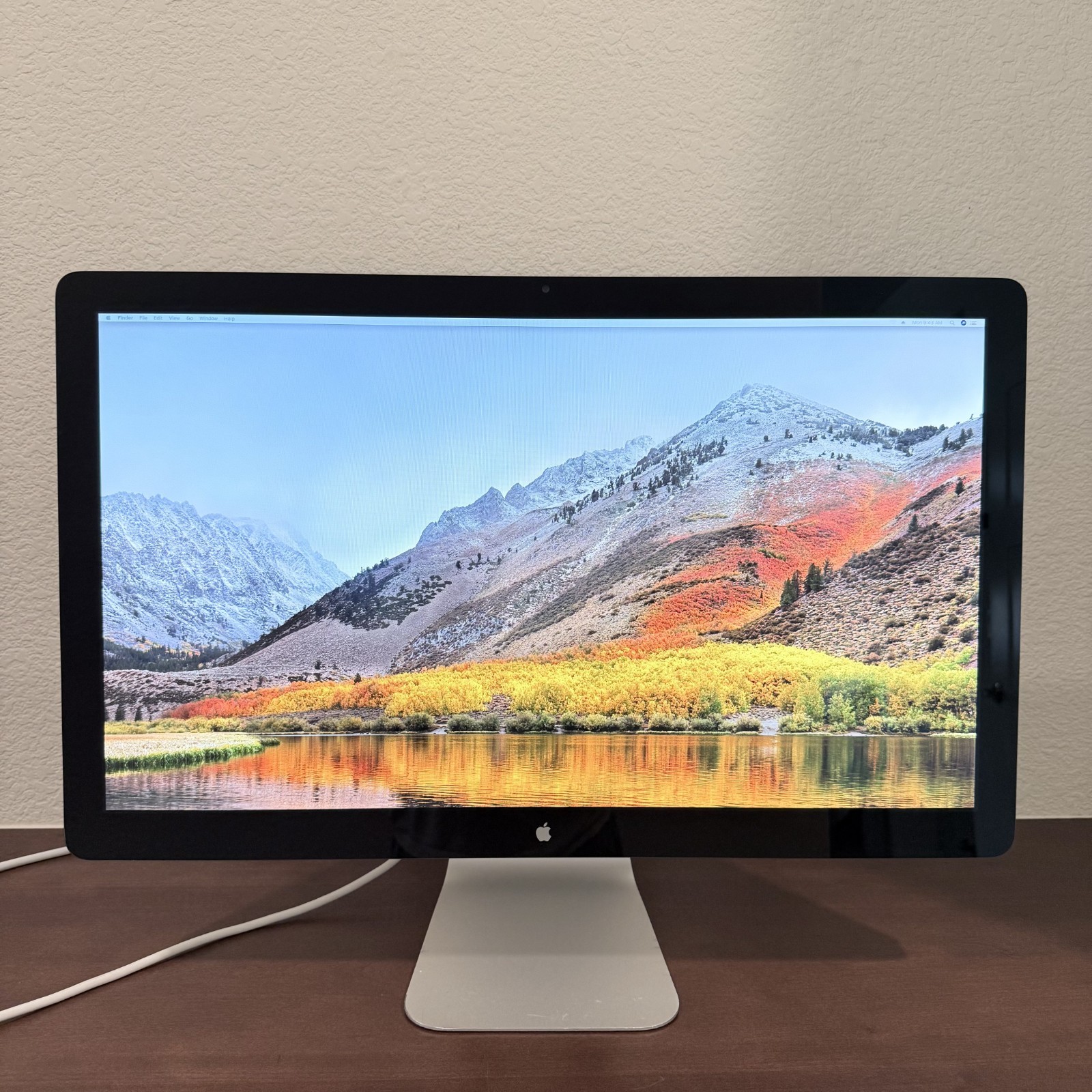 Apple Thunderbolt Display 27" A1407 Widescreen Monitor C02Q427CF2GC