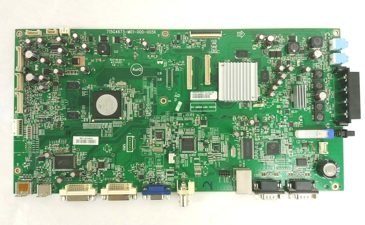 NEC Multisync X461S / X551S Main Board 715G4673-M01-000-005K