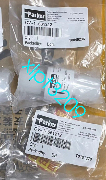 CV-1-661212 Parker Check valve CV1661212 Brand New FedEx or DHL
