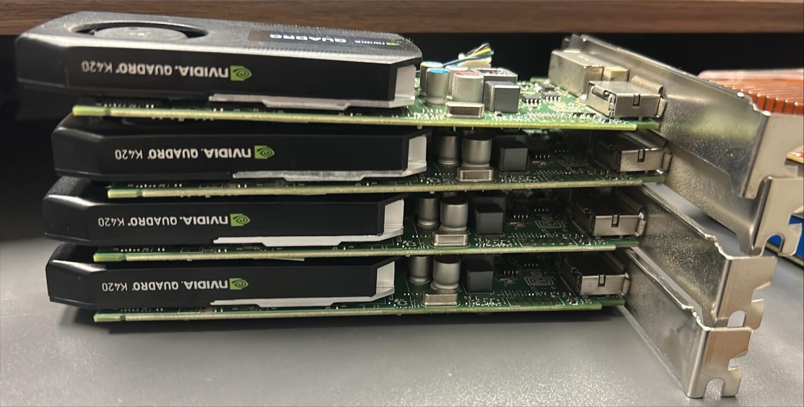 HP Nvidia Quadro K420 (lot of 4)