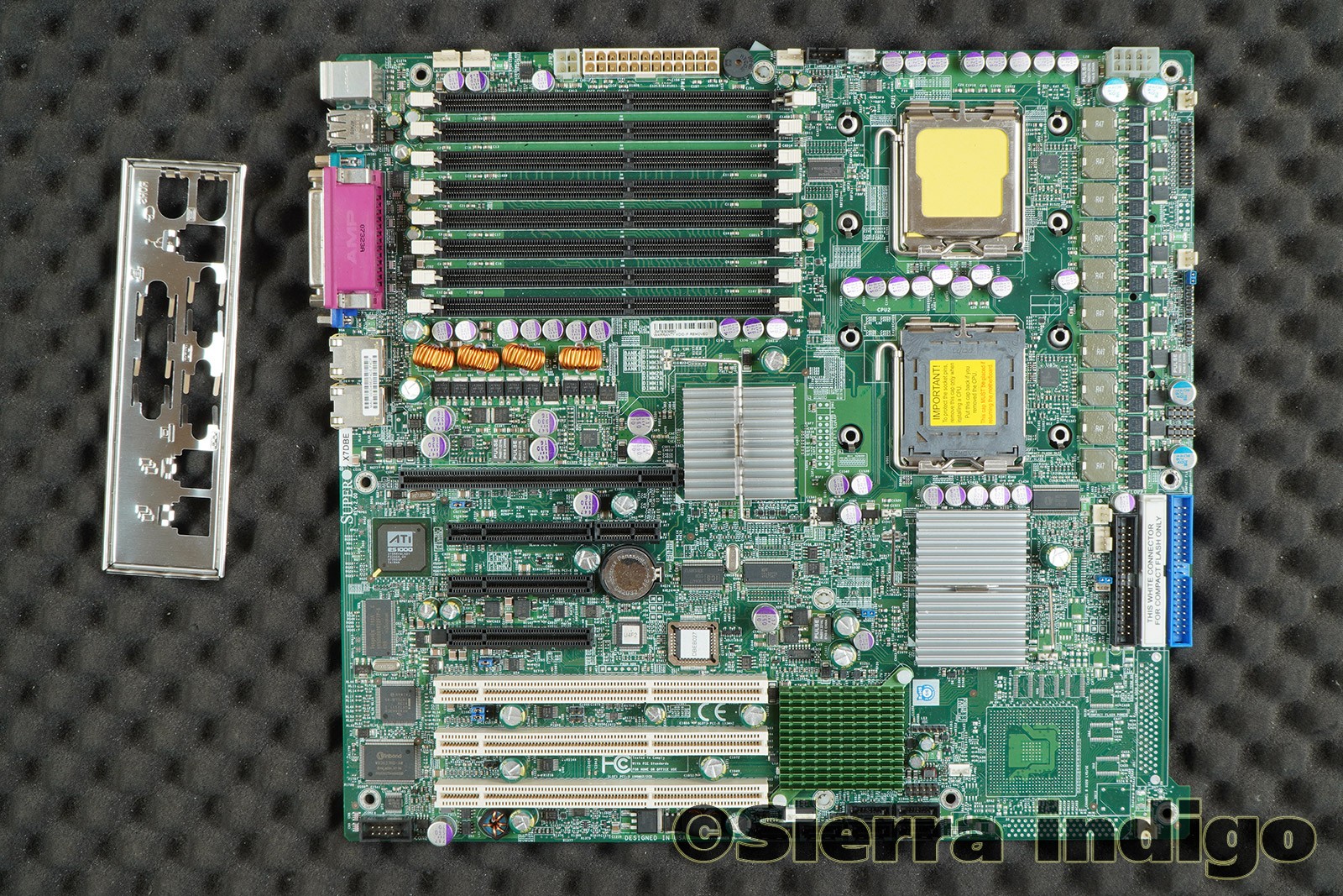 SuperMicro X7DBE Motherboard Socket 771 System Board