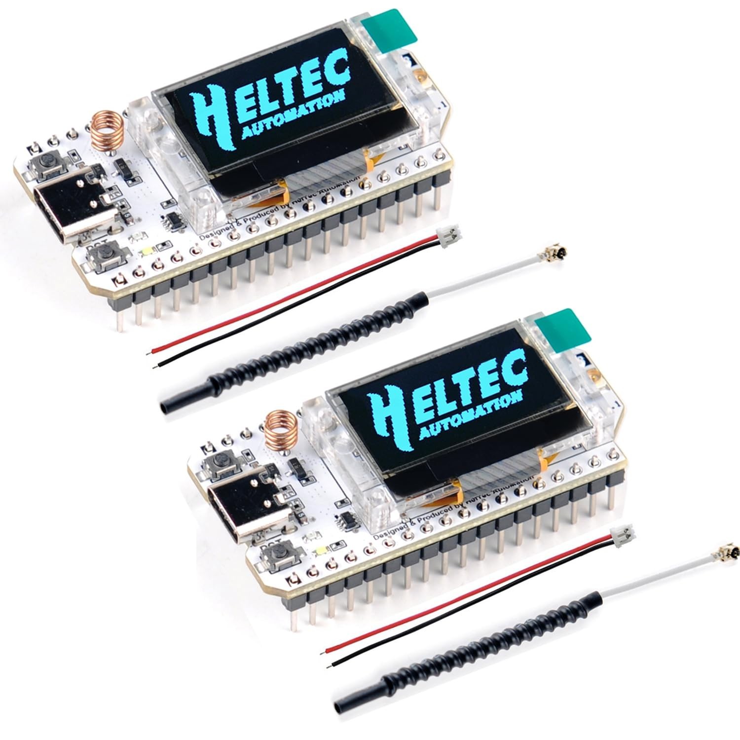 2 Sets Heltec ESP32 915MHz LoRa V3 Board SX1262 0.96 OLED Display BLE+WiFi ES...