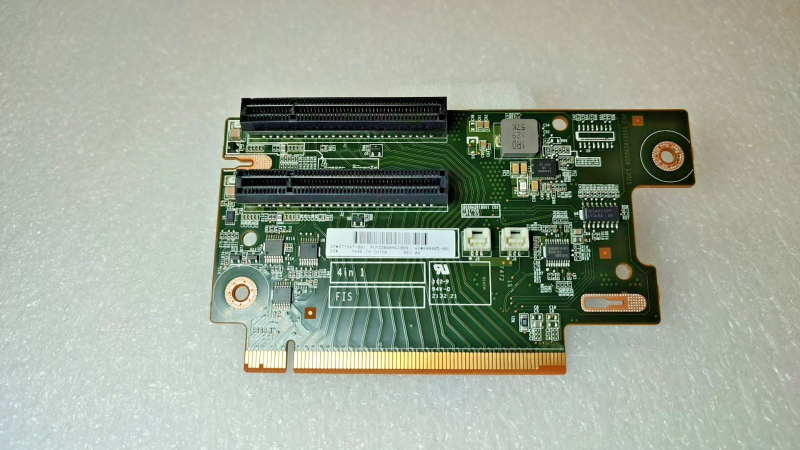 HP 877947-001 DL38X GEN10 2 X8 PCIE TERTIARY - 875781-001