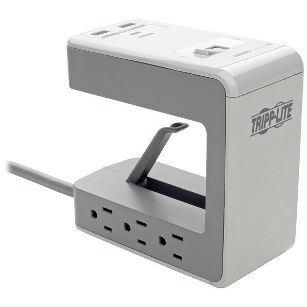 Tripp Lite By Eaton Tlp648Usbc 6-Ac Outlet And 3-Usb Port 1,080-Joules Protect