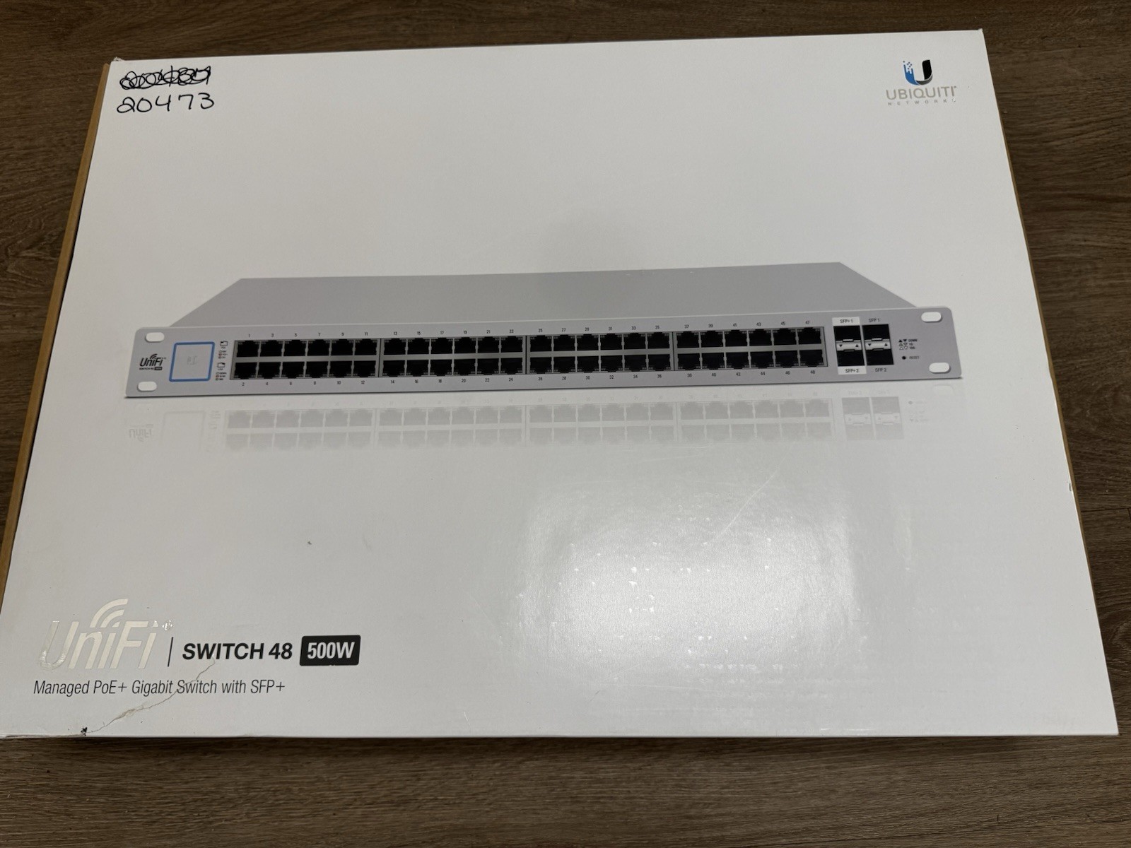 US-48-500W - Ubiquiti - UniFi 48-Port 500W PoE+ Gigabit Switch - New