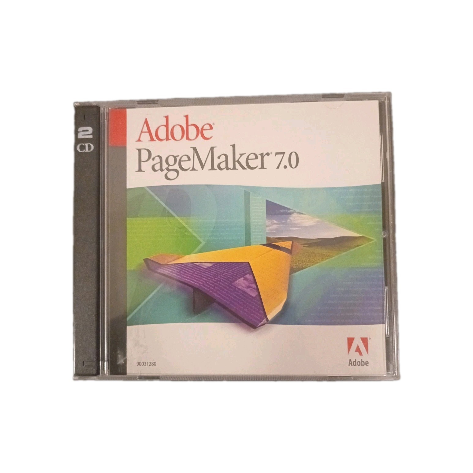 Adobe PageMaker 7.0 2 Disc Set  with Serial #