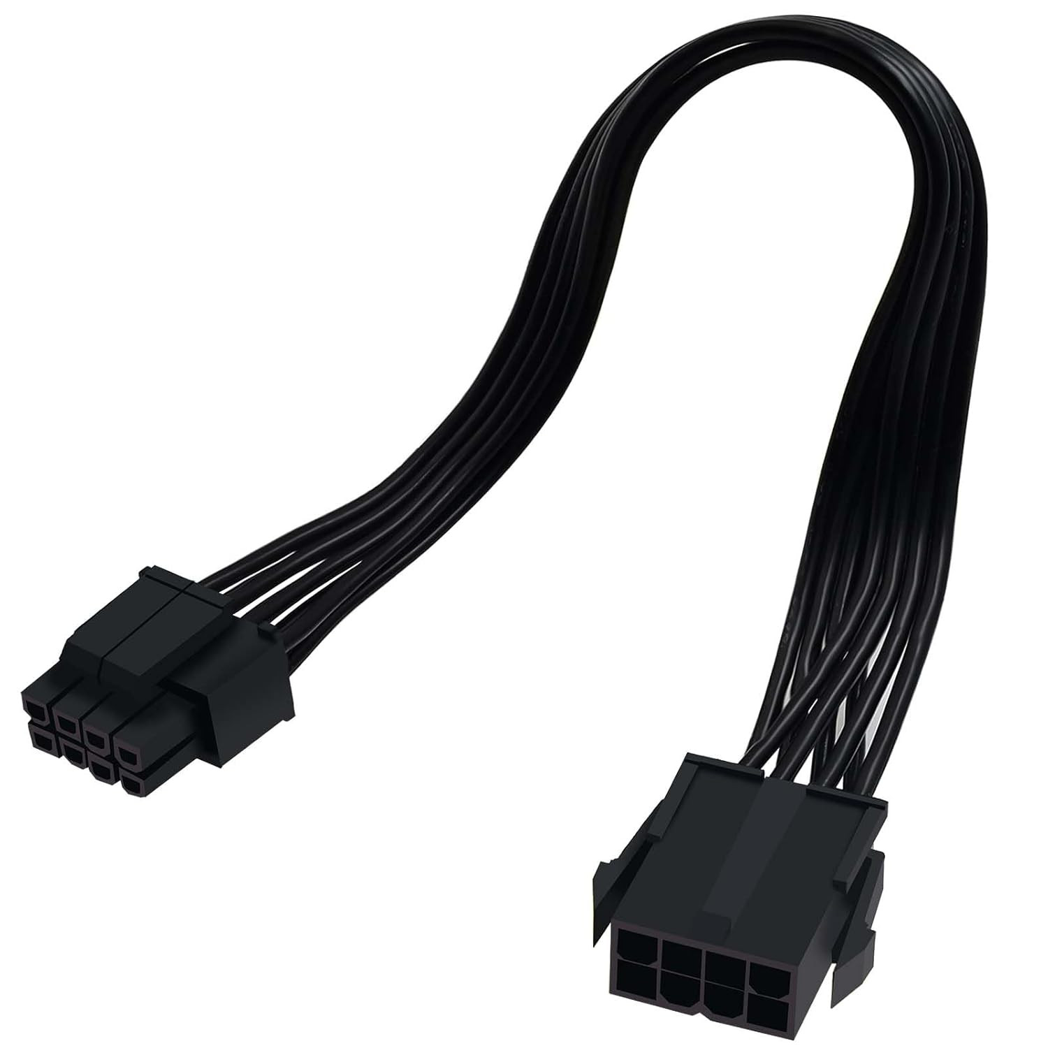 COMeap Motherboard ATX CPU 8 Pin (4+4) Male to Female Extension Cable 2 Pack