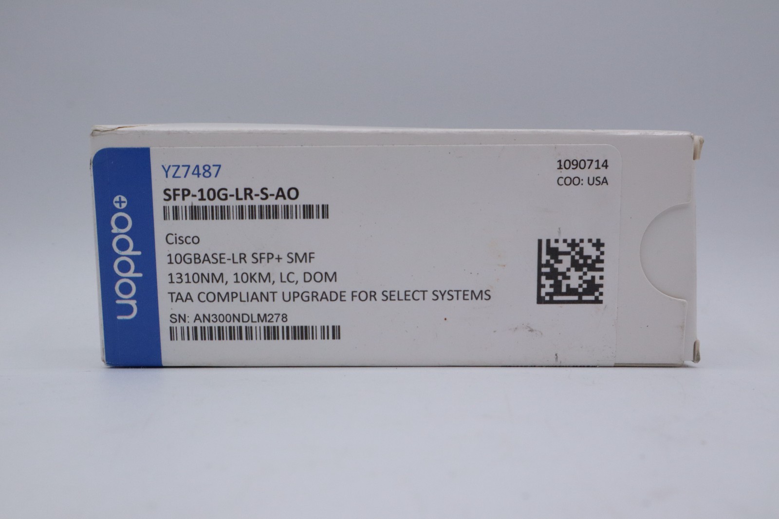 AddOn SFP-10G-LR-S-AO Cisco Compatible TAA Compliant 10GBase-LR SFP+ Transceiver