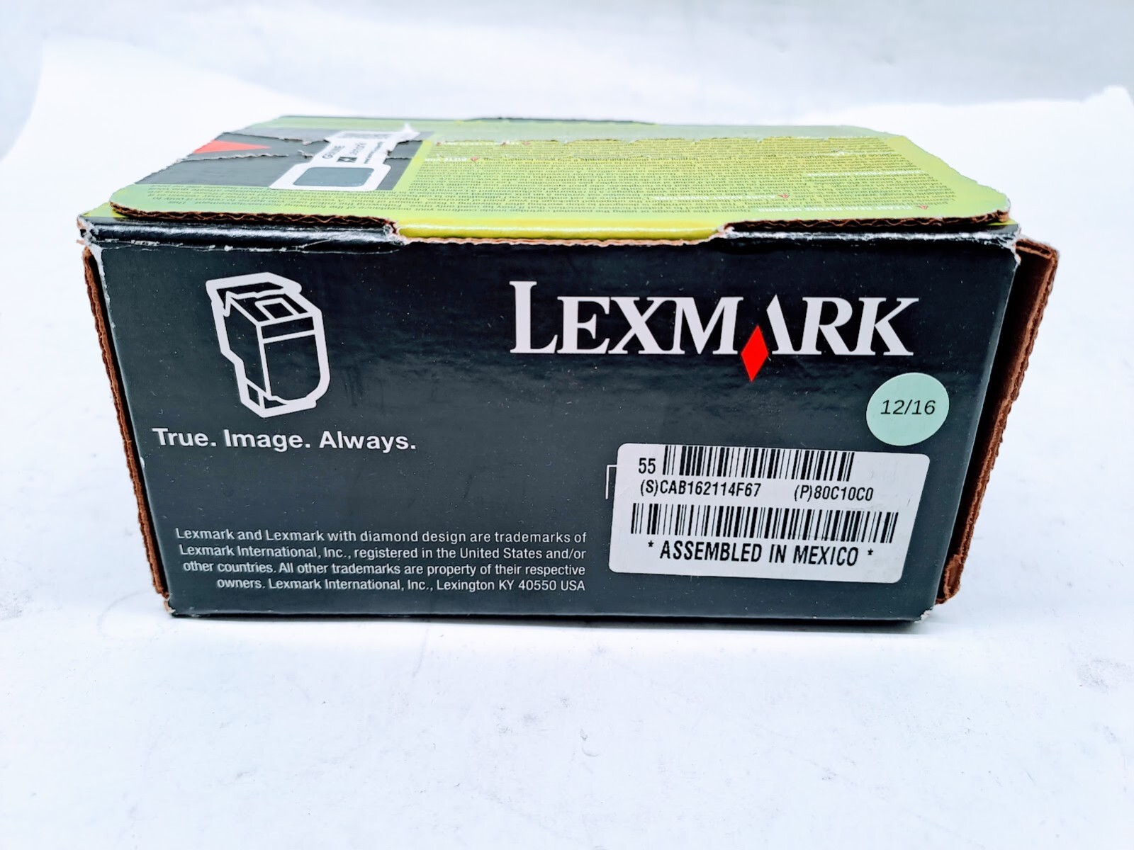 Lexmark High Capacity 801C Cyan Toner Cartridge