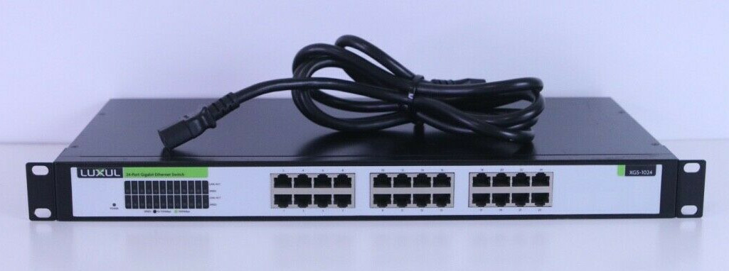 Luxul XGS-1024 24 Port Gigabit Ethernet Switch 