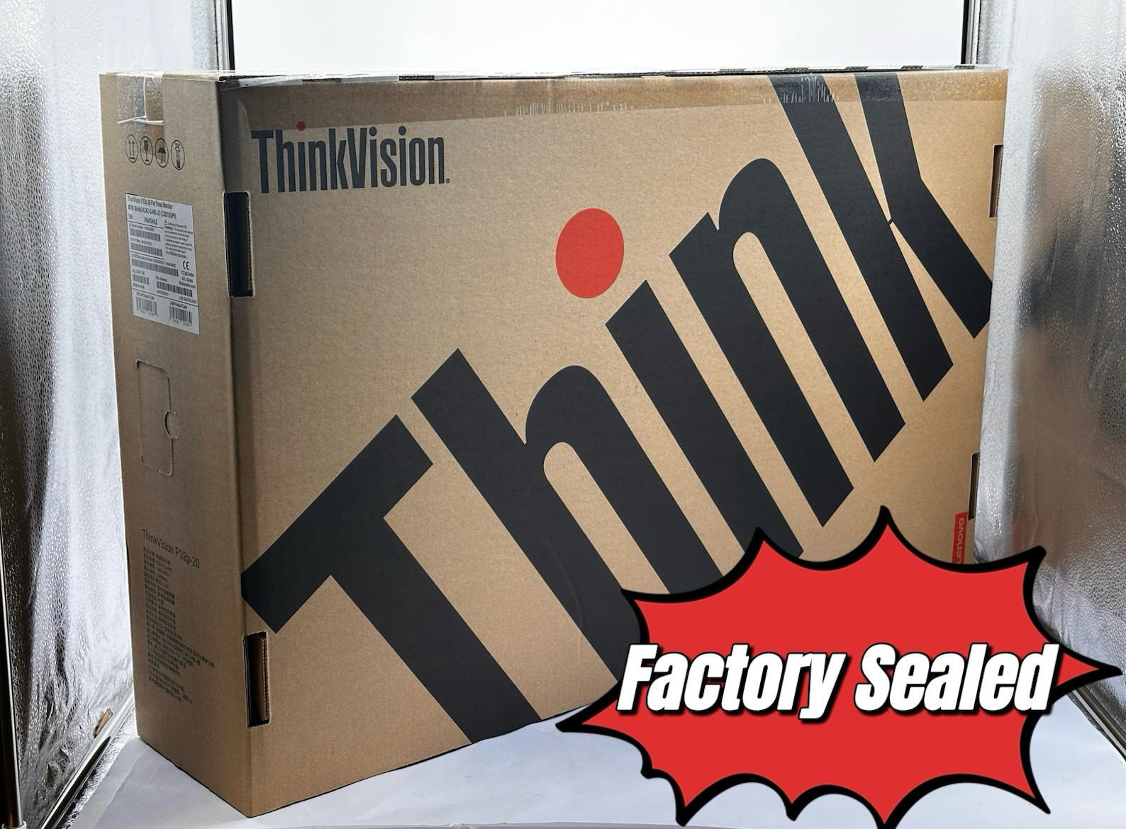Lenovo ThinkVision P32P-20 31.5 in LED Monitor - Worn Box