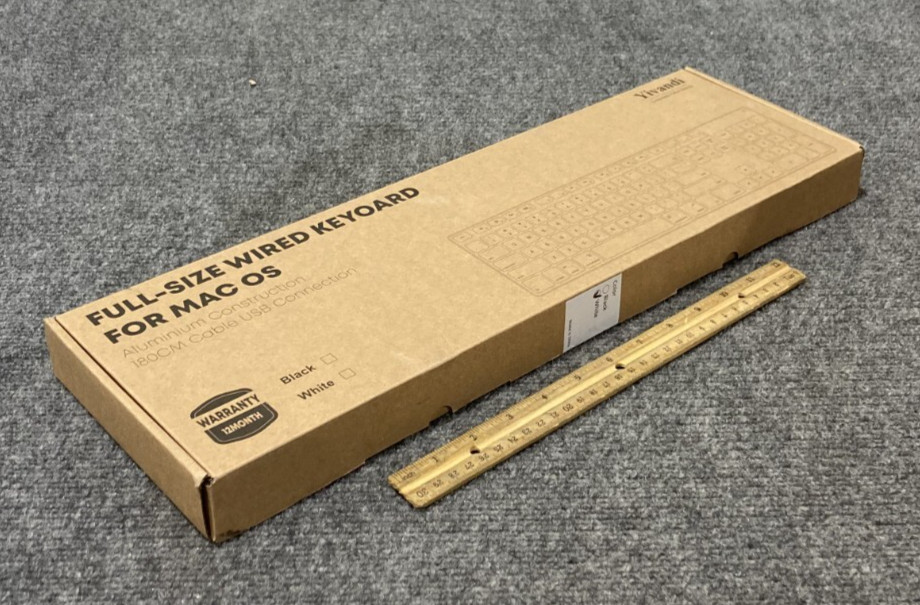 Yivandi Full Size Wired Keyboard - NIB, Sealed -