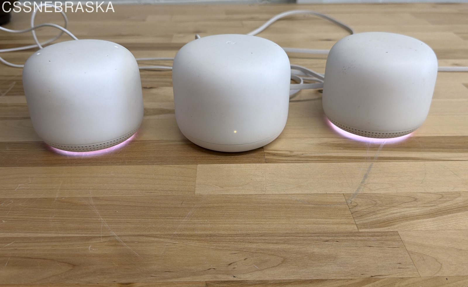 Google Nest Wifi Mesh System 3-Pack AC2200 1 Router H2D 2 Points H2E Tested