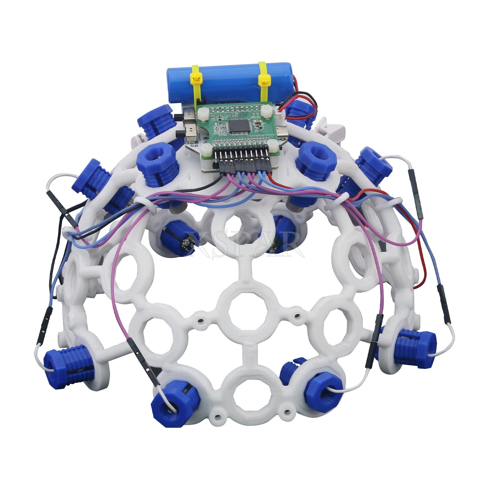 3D-Printed 8-Channel/16-Channel  EEG Caps for OpenBCI++ Brain Computer Interface