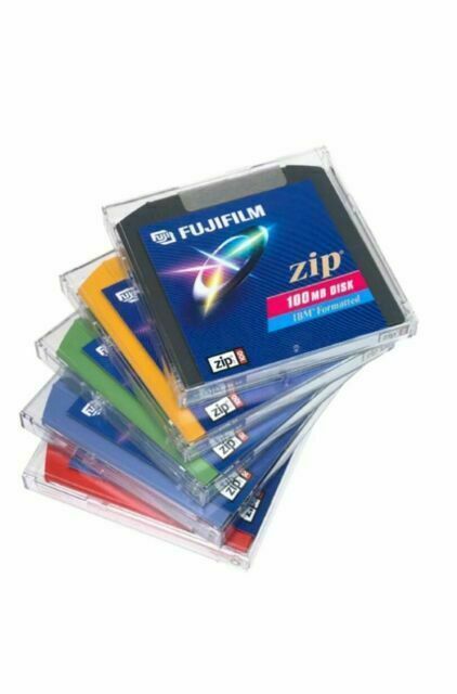 Fujifilm 100MB Zip Disk - IBM Formatted 1, 100mb Disk, New and Sealed