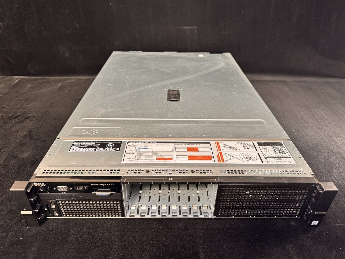 Dell PowerEdge R730 2U Server 16 GB RAM No HDDs
