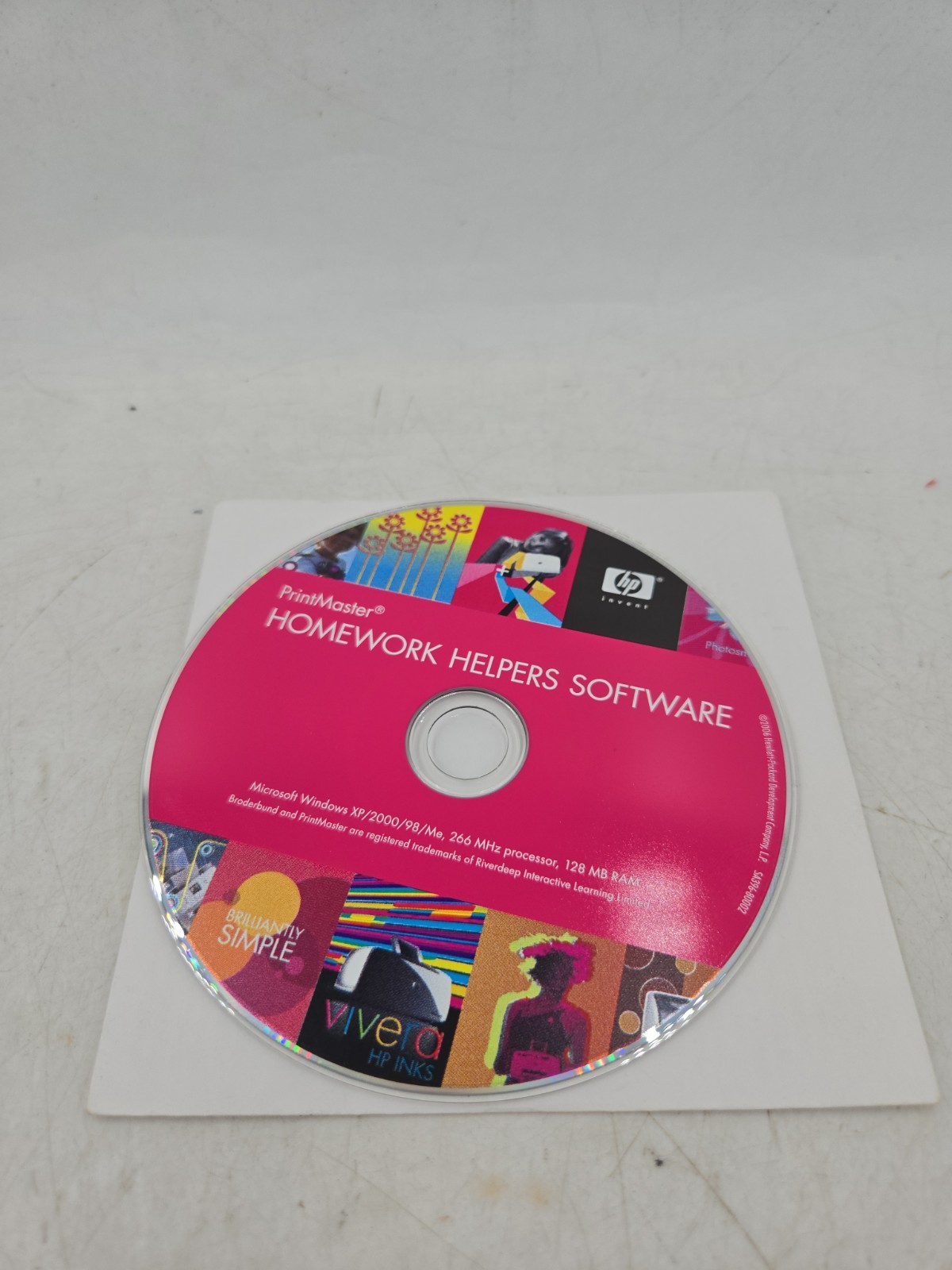 printmaster homework helpers software  hp cd rom