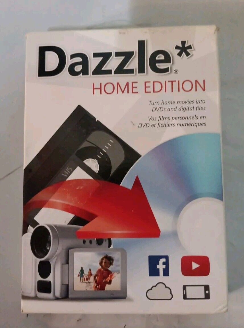 Pinnacle - Dazzle Home Edition - Windows -Home Movies to DVD & Digital Converter