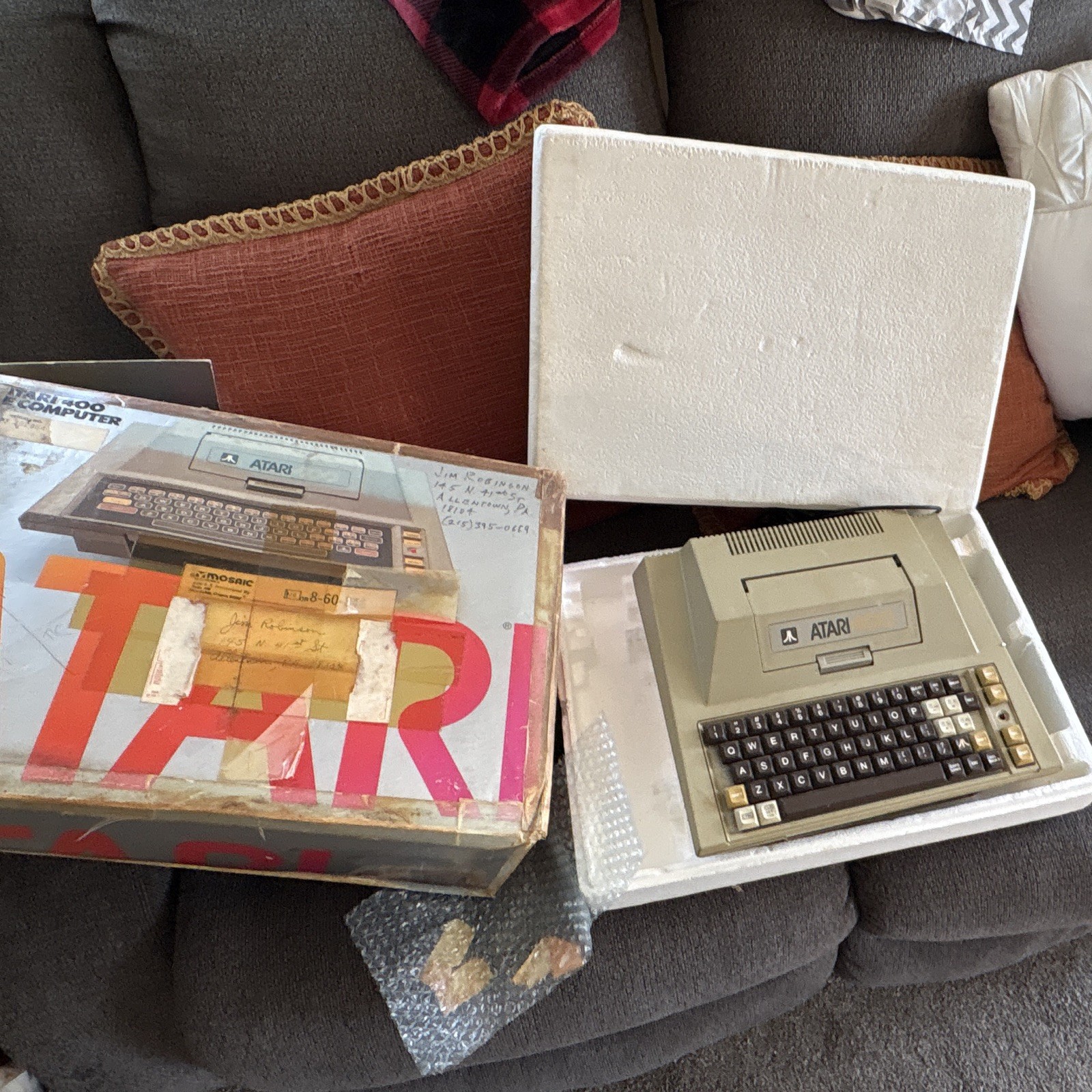 Atari 400 Vintage Home Computer System w/ Original Box MPN Atari 400