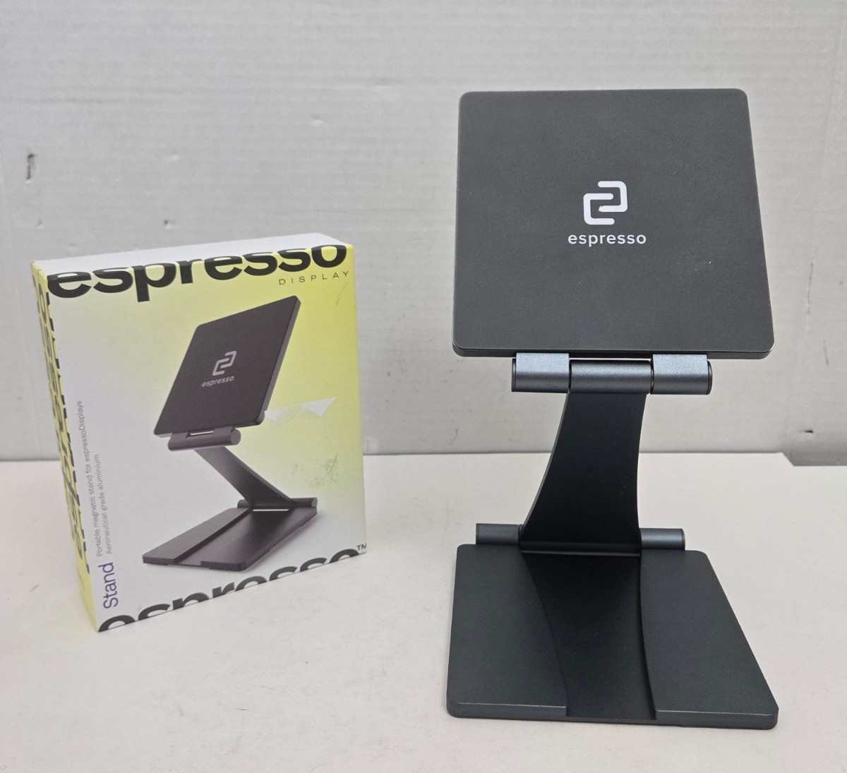 Espresso Displays Portable Magnetic Stand for 13 Touch 15 Touch Monitor