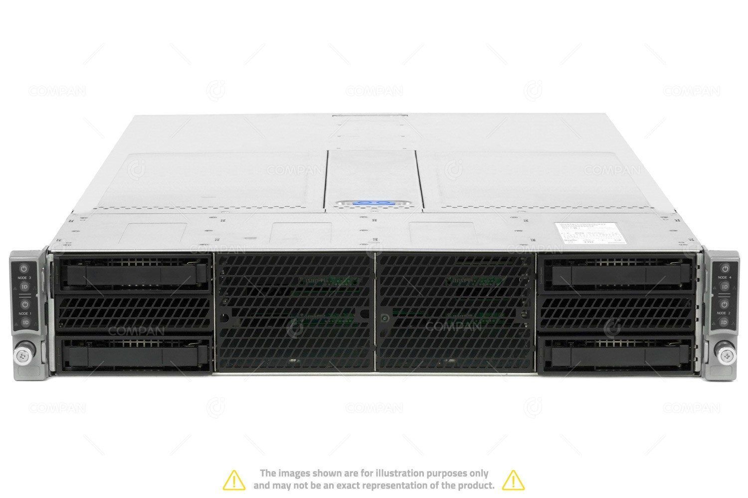 Intel H2204XXLRE 4X HNS2600BPB 8x Xeon Gold 6134 768GB RAM 4x 960GB SATA SSD
