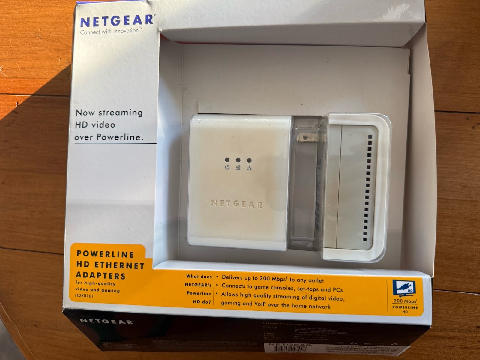 Netgear HDXB101 Powerline HD Network Adapters(Pre-Owned)