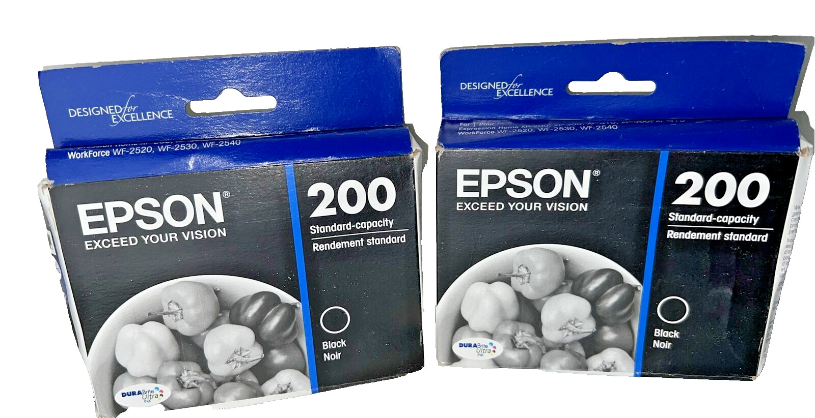 Epson T200120 200 Standard-Capacity Black Ink Cartridge (2 PACK)