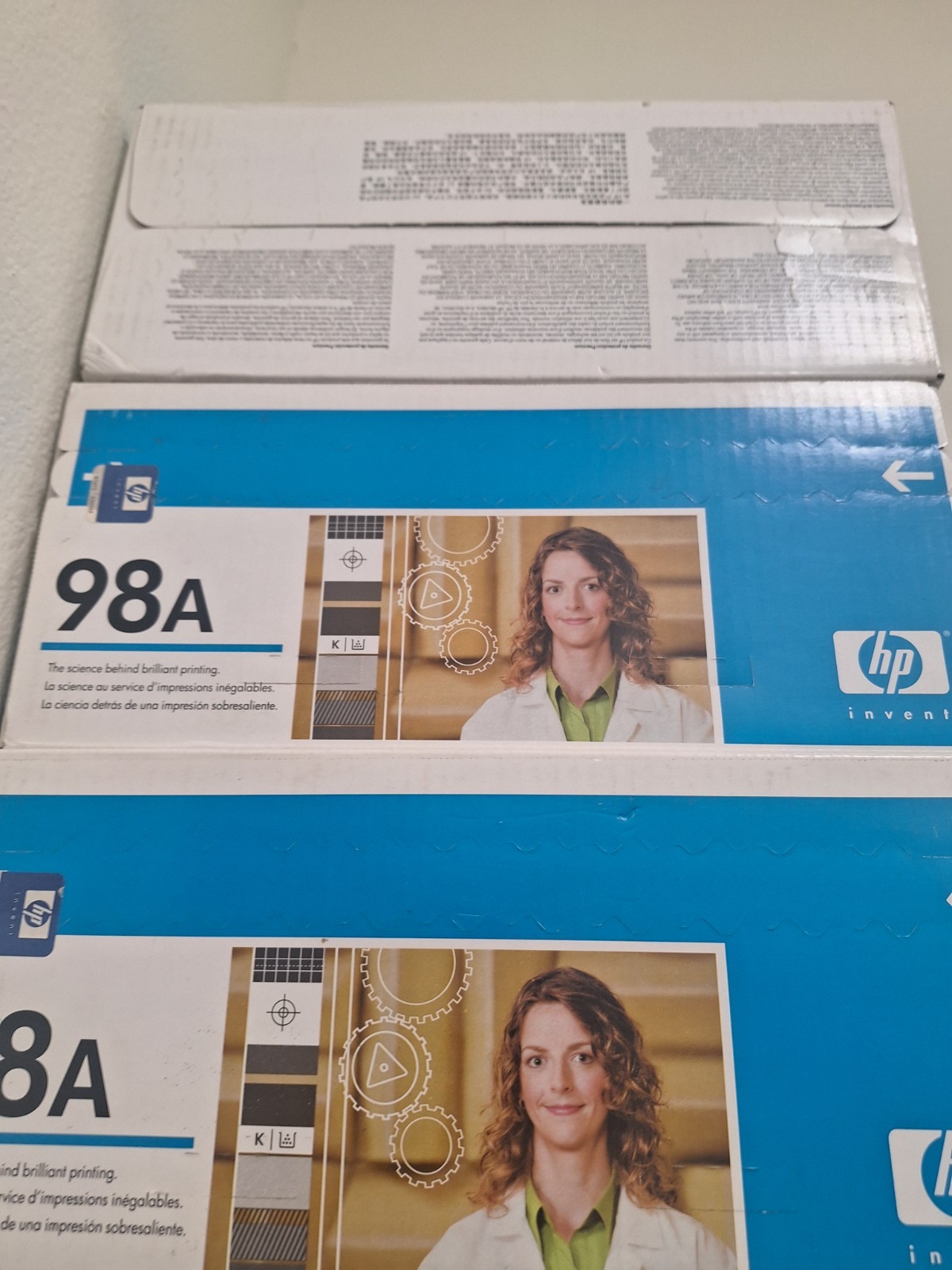 HP 98A Black Toner Cartridge LaserJet 6.8K Pages 4 5 4 Plus 5N 5M 92298A lot exp