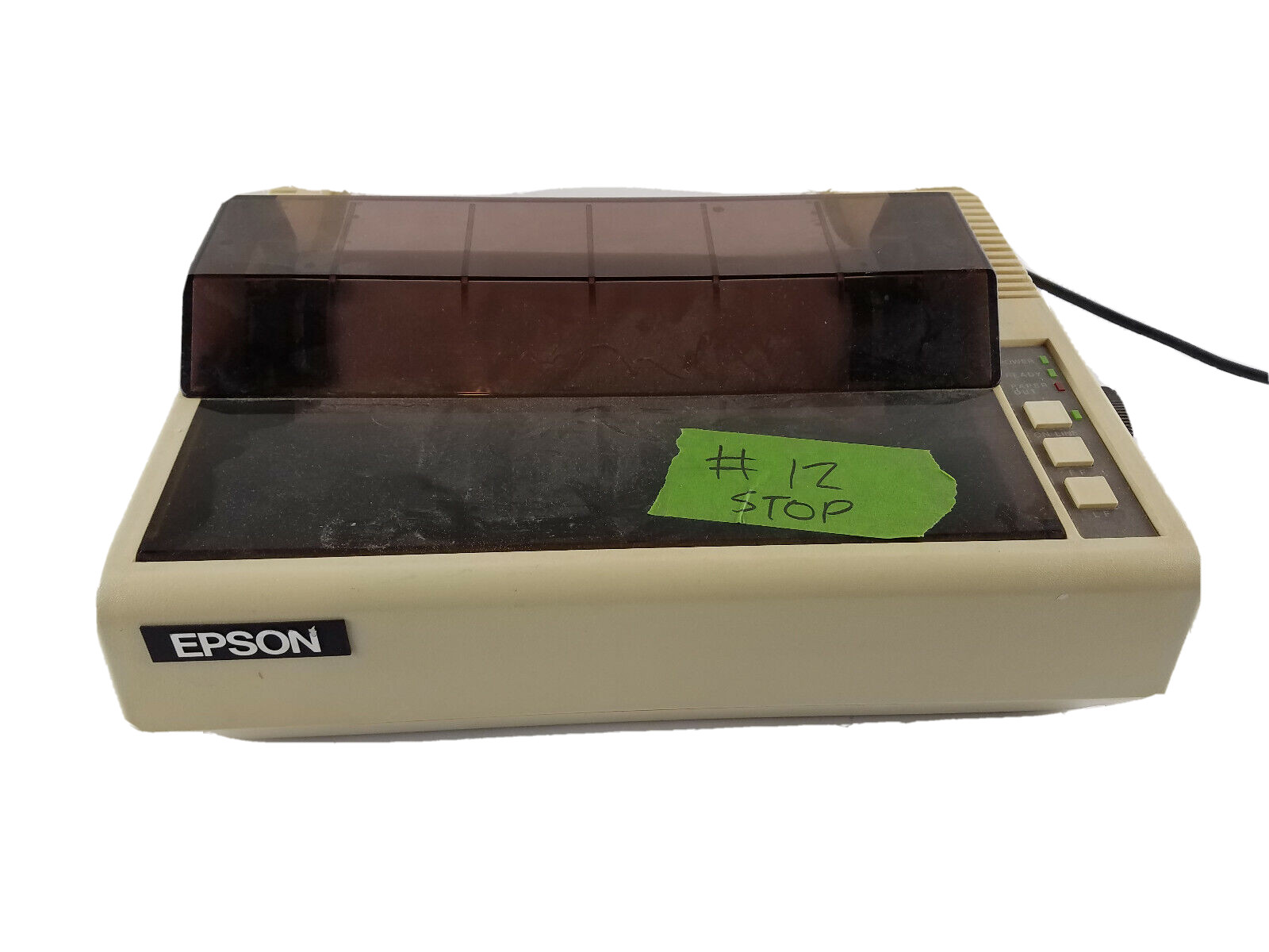 Netflix 'Mindhunter' Prop Epson MX-80 Type III F/T Dot Matrix Printer Circa 1982