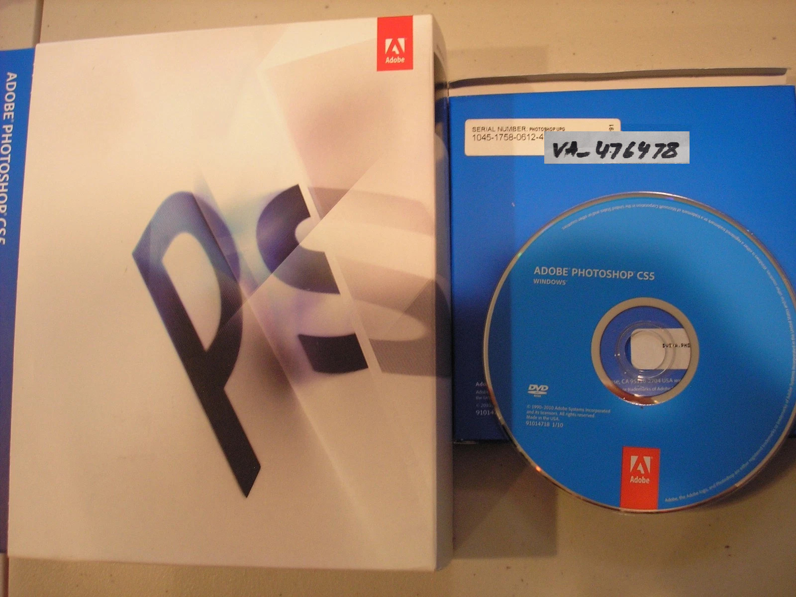 Adobe Photoshop CS5 Full/Upgrade for Windows PC =Works with Win 7, Win 10 & 11=