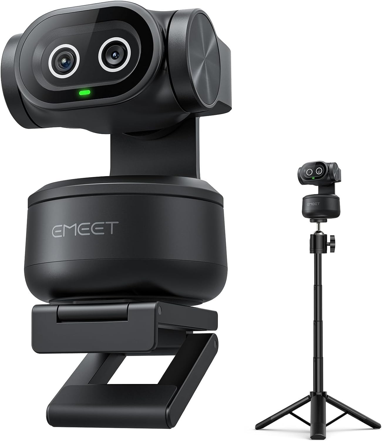 EMEET PIXY Dual-Camera AI-Powered PTZ Camera 4K Tripod AI Tracking, PDAF&AI