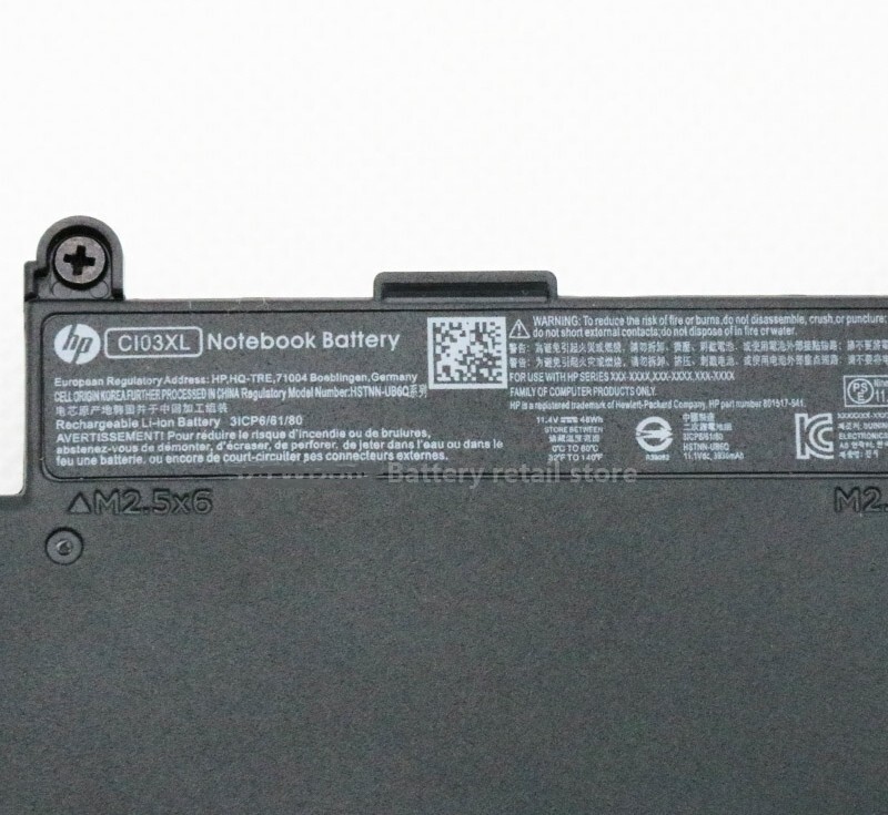 OEM Genuine CI03XL Battery HP ProBook 640 G2 645 G2 650 G2 655 G2 801554-001 NEW