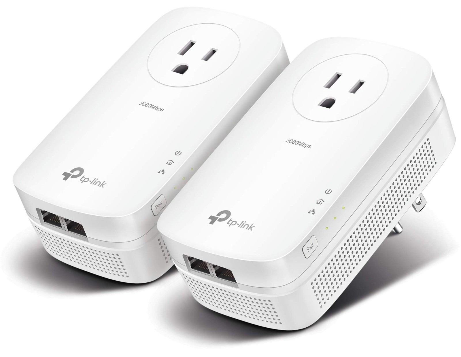 ⚡ TP-Link TL-PA9020P AV2000 Powerline Adapter 2 Gigabit Ports Passthrough New