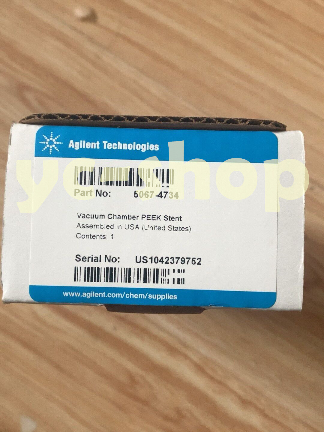 New Agilent 5067-4734 degassing chamber Fast Shipping via FedEx or DHL