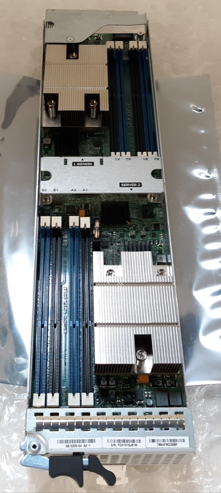 Cisco UCSME-142-M4 V02 2x Intel Xeon E3-1275L V3 2.70GHz CTO Compute Cartridge