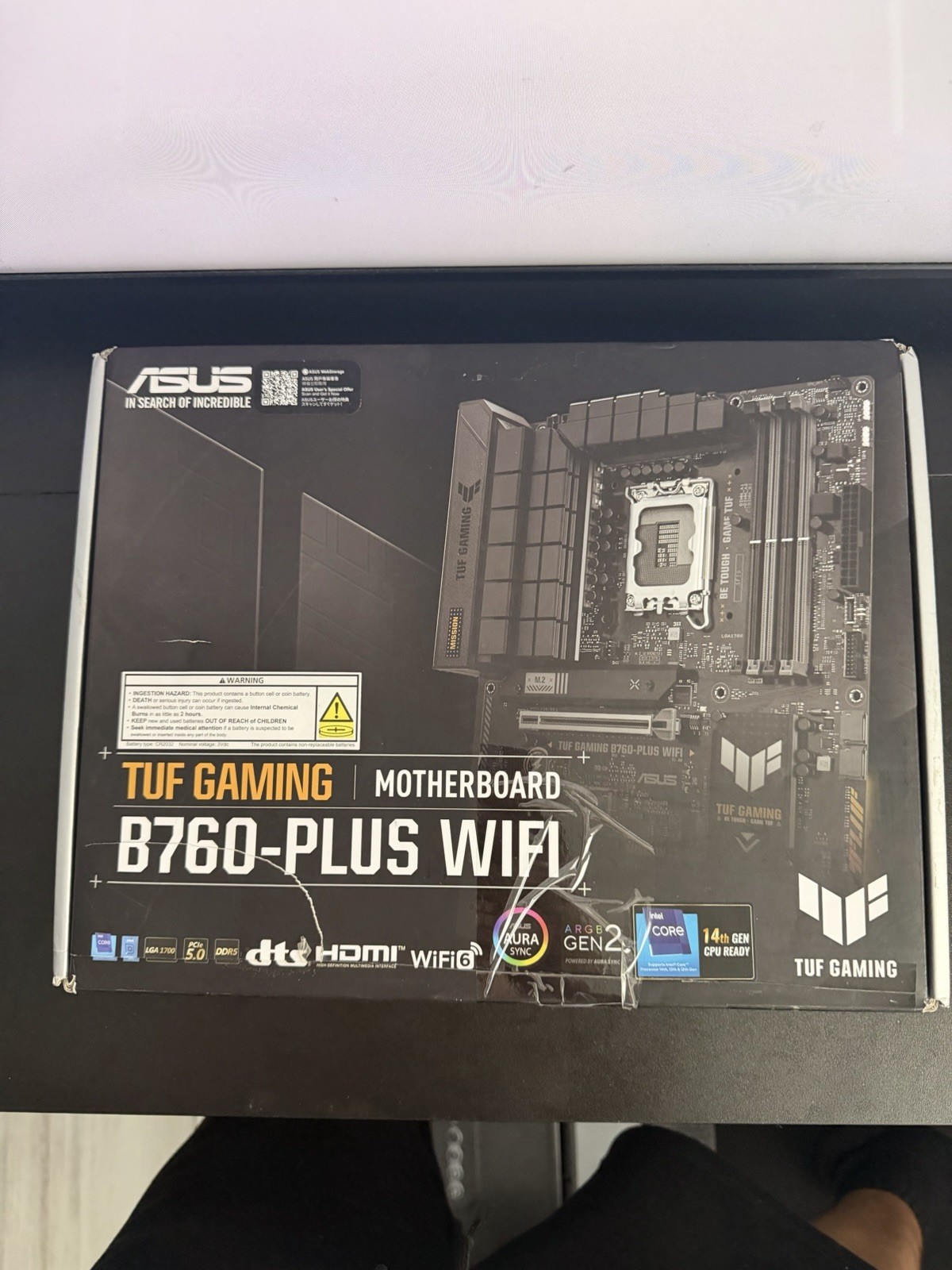 ASUS TUF B760-PLUS WiFi Motherboard