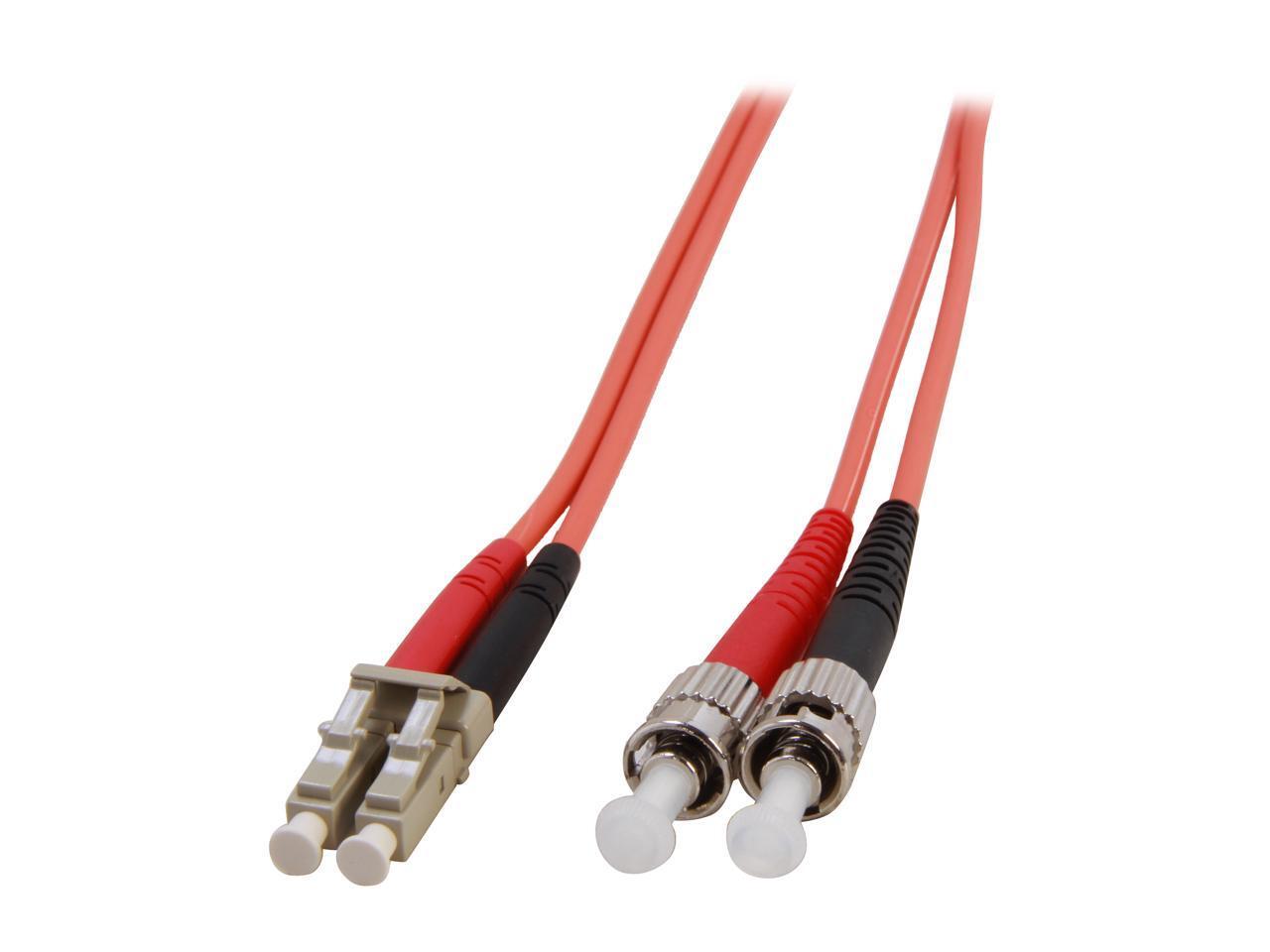 StarTech.com FIBLCST2 6.4 ft. Multimode 62.5/125 Duplex Fiber Patch Cable LC - S