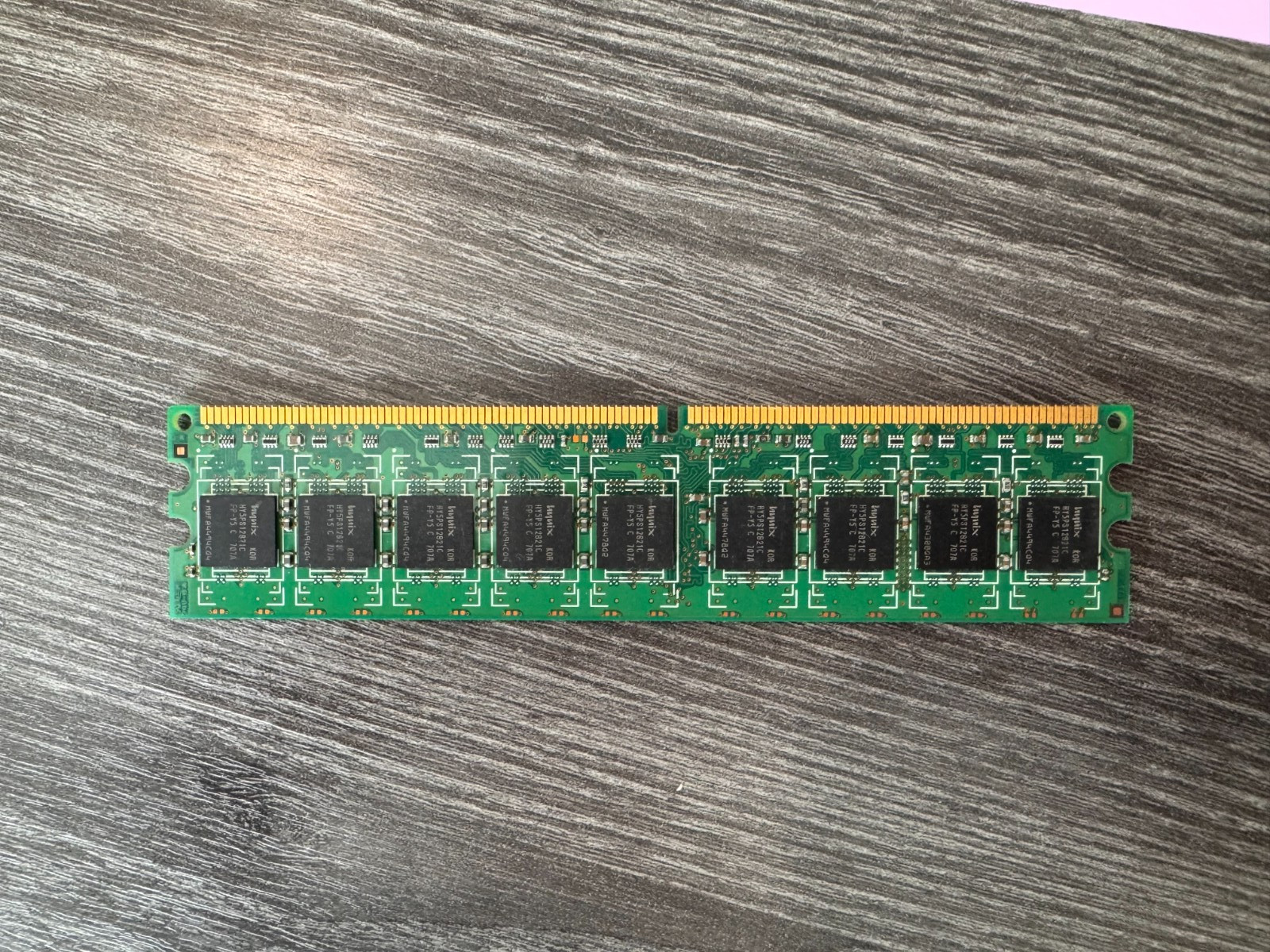 Hynix 1GB 2Rx8 PC2-5300E DDR2-667 ECC Unbuffered Server RAM HYMP512U72CP8-Y5