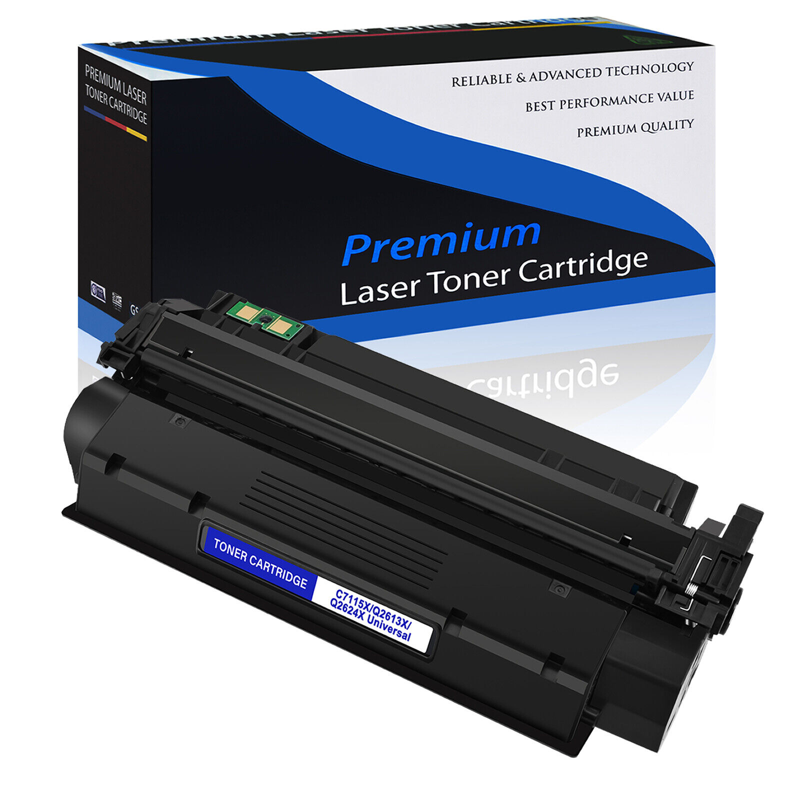 High Yield Toner Cartridge Black For Hp C7115X 15X LaserJet 1200 Series Printer
