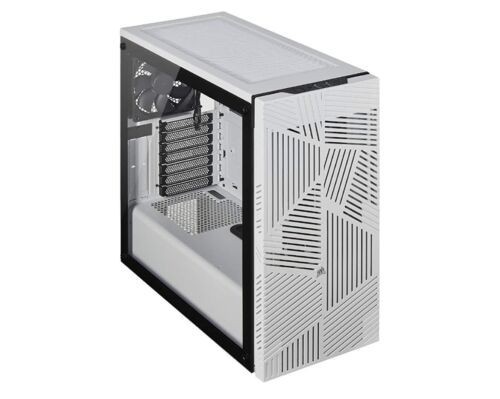 Corsair 275R Airflow Tempered Glass Mid Tower Gaming Case - White CC9011182WW