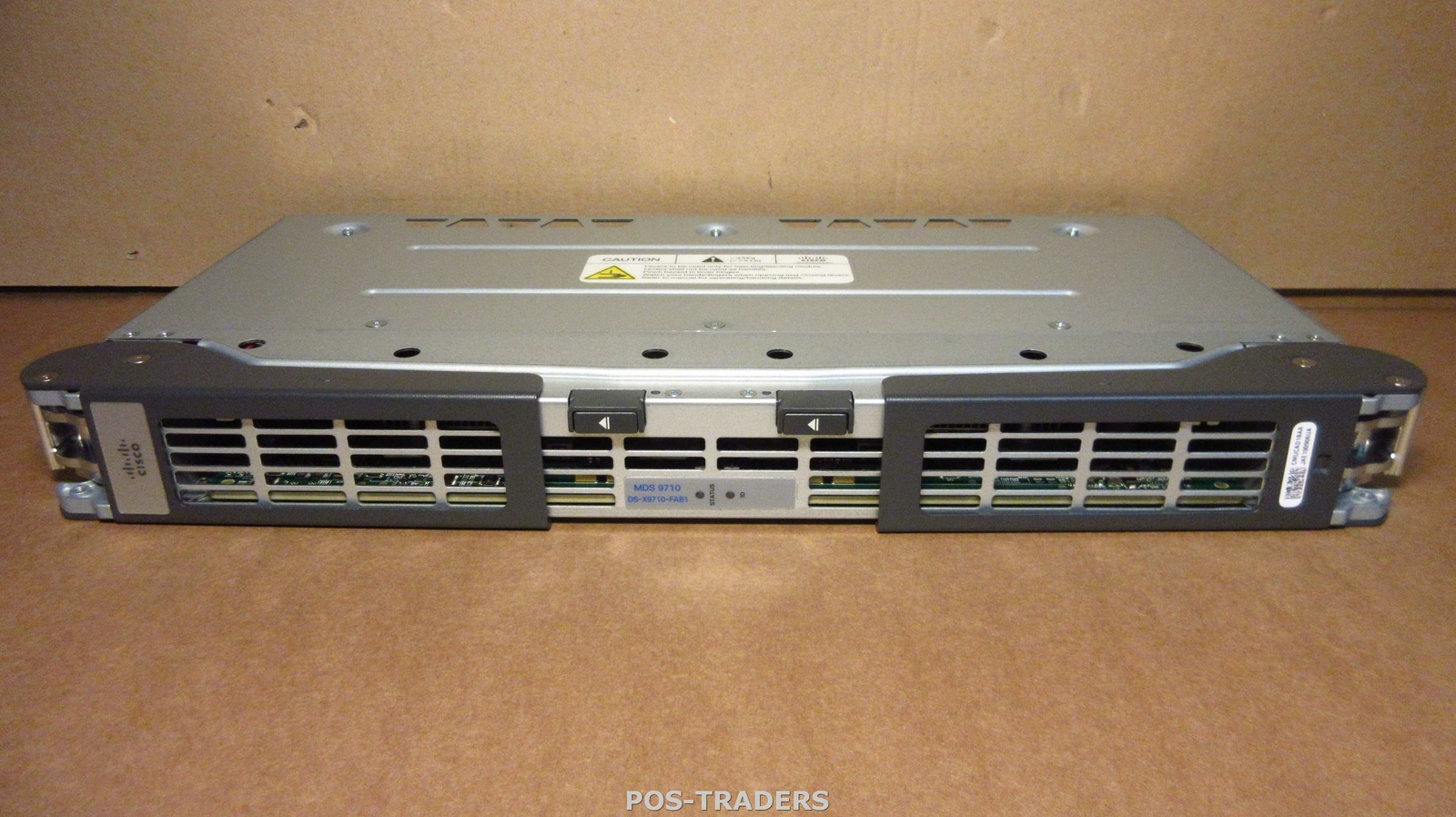 Cisco DS-X9710-FAB1 V01 Crossbar Switching Fabric-1 Module PULLED FROM MDS C9710