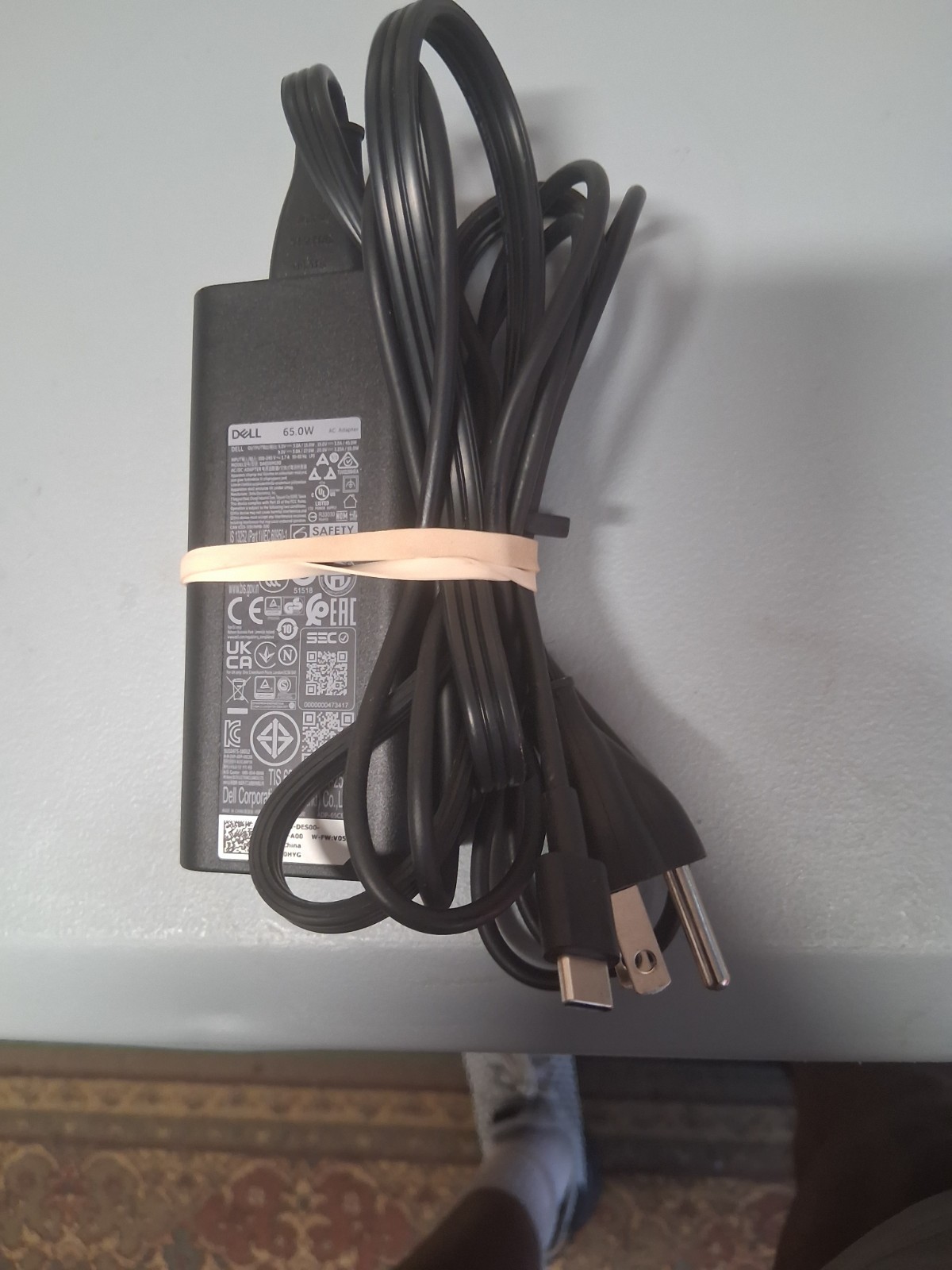5 New Dell Original 90W  USB Model No. LA90PM170 Ac Adapters, Chargers.