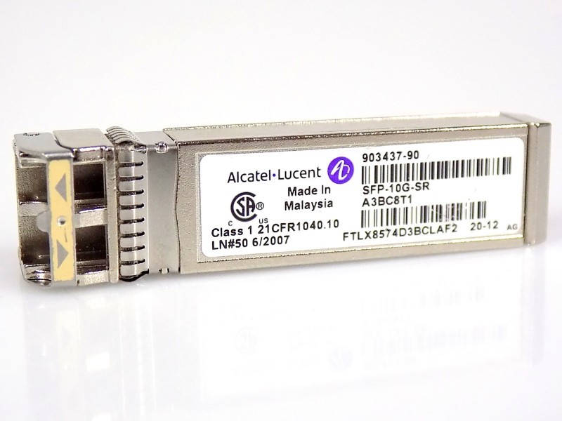 Alcatel Lucent 903437-90 SFP-10G-SR 21CFR1040.10 SFP Mini-GBIC Transceiver Module