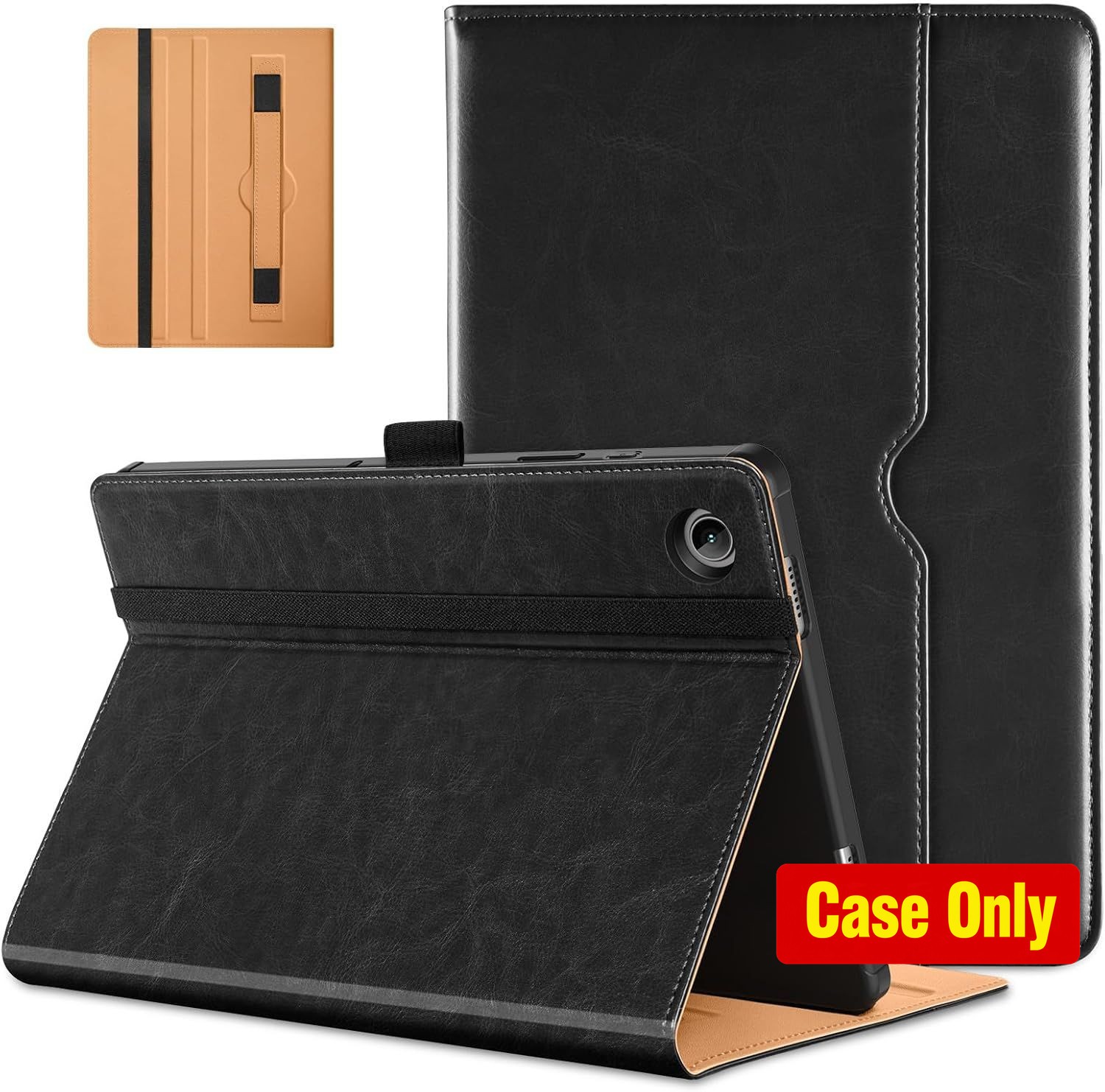 Premium Leather Folio Stand Case for Samsung Galaxy Tab A9 Plus 11" 2023 Model