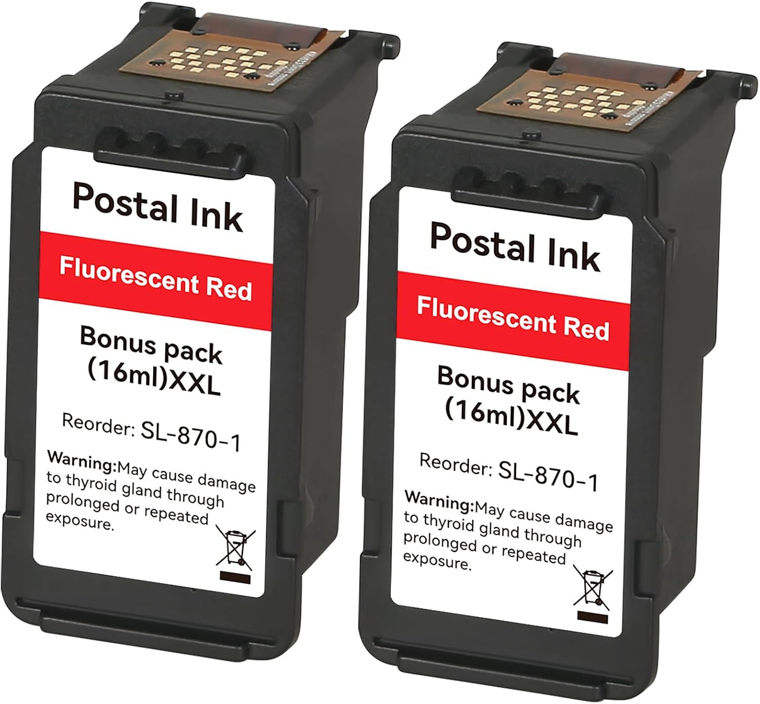 High Capacity SL-870-1 XXL Red Ink Cartridge Compatible SL870-1 SL8701 XXL Fluor