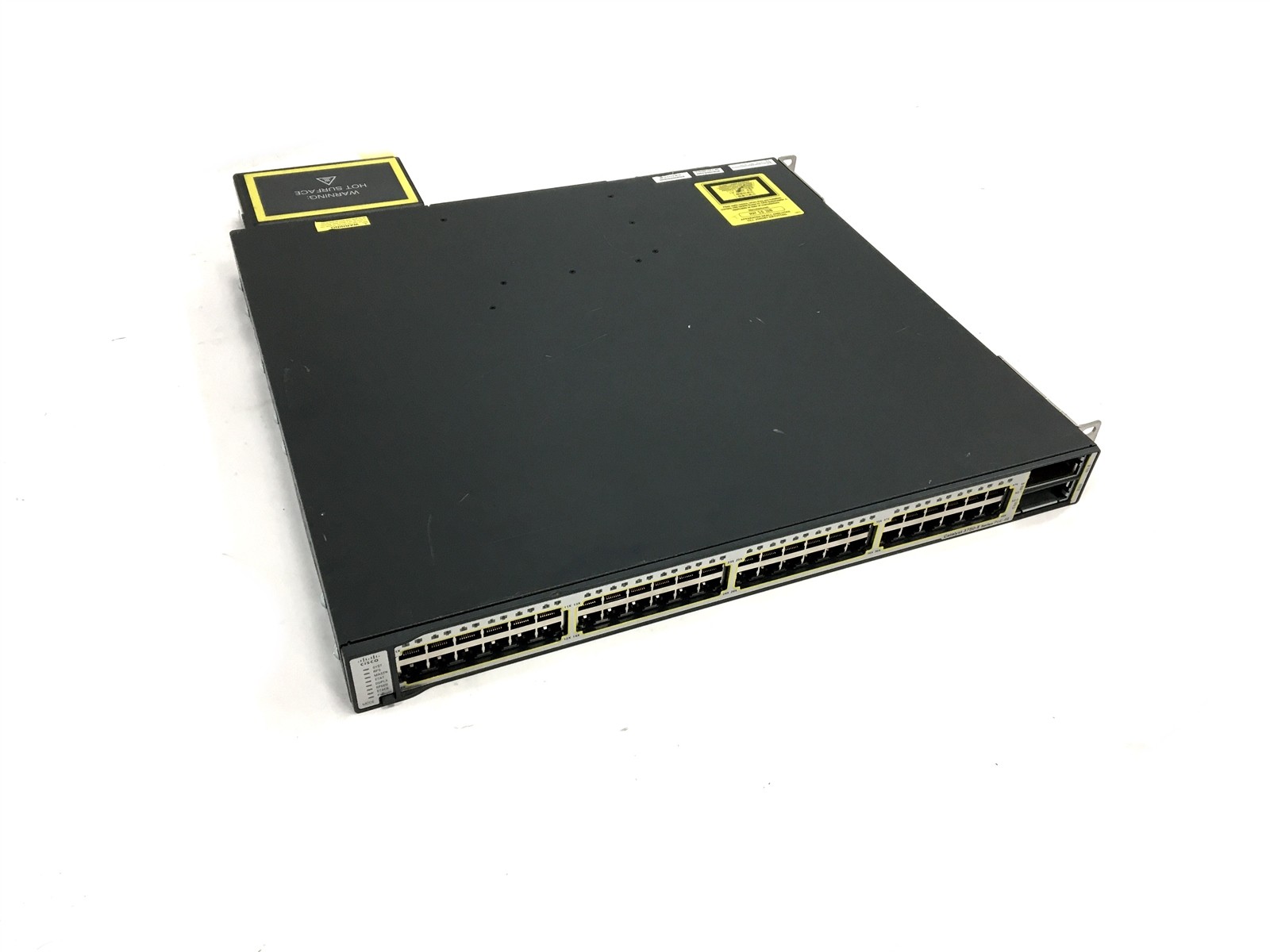 Cisco WS-C3750E-48PD-SF 48 Port PoE Ethernet Switch w/ 1150W AC 