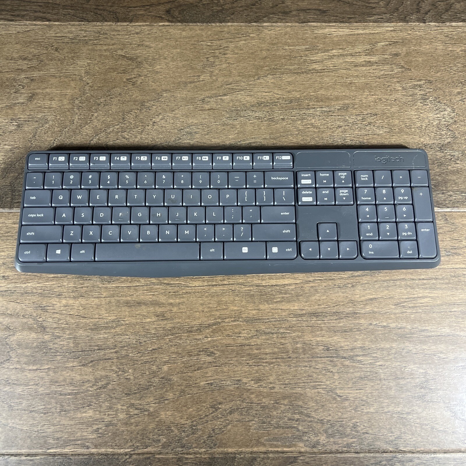 Logitech MK235 Wireless Combo K235 Keyboard & M170 Grey PC Mouse w/ USB Adapter
