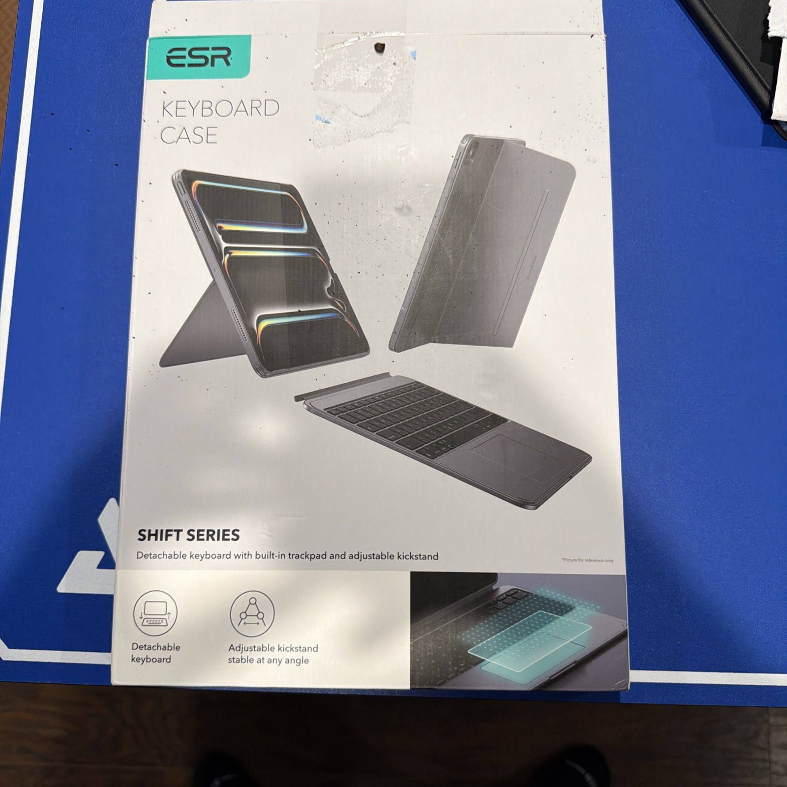 ESR Shift Series iPad Pro 13" M4/M5 Detachable Bluetooth Keyboard Case Stand