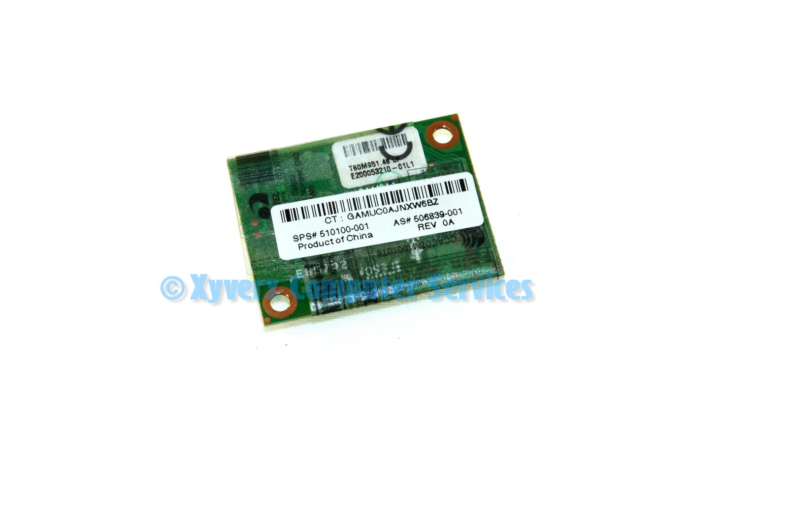 510100-001 506839-001 GENUINE ORIGINAL HP MODEM CARD PAVILION DV6-1000 (CA72)
