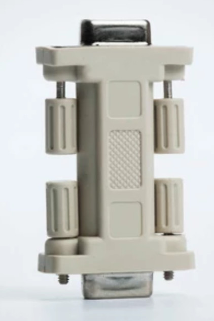 LOT of (2) DB9 RS232 Serial Null Modem Adapters - F/F